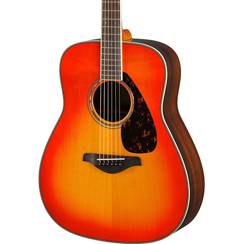 Pre-Owned Yamaha FG830 Autumn Burst Folk Guitar Solid Top Rosewood B/S