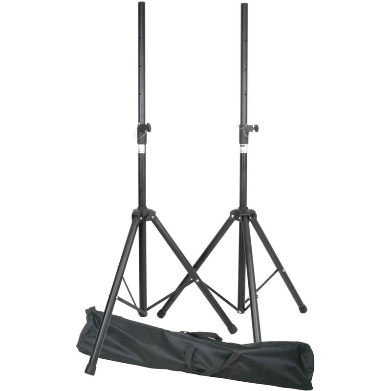 QTX Speaker Stand Kit with Bag