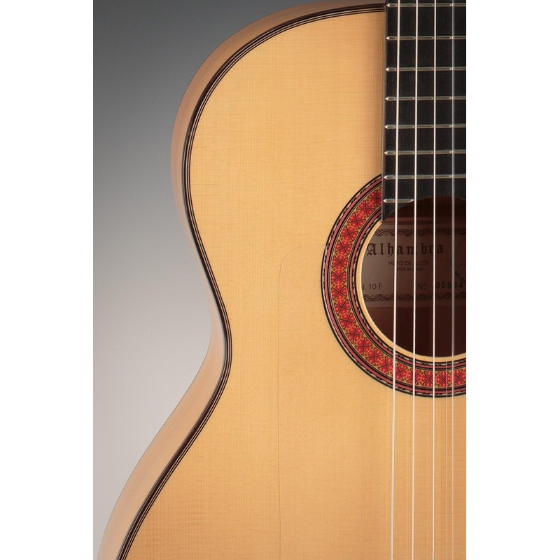 Alhambra 10Fc Blanca Flamenco Guitar