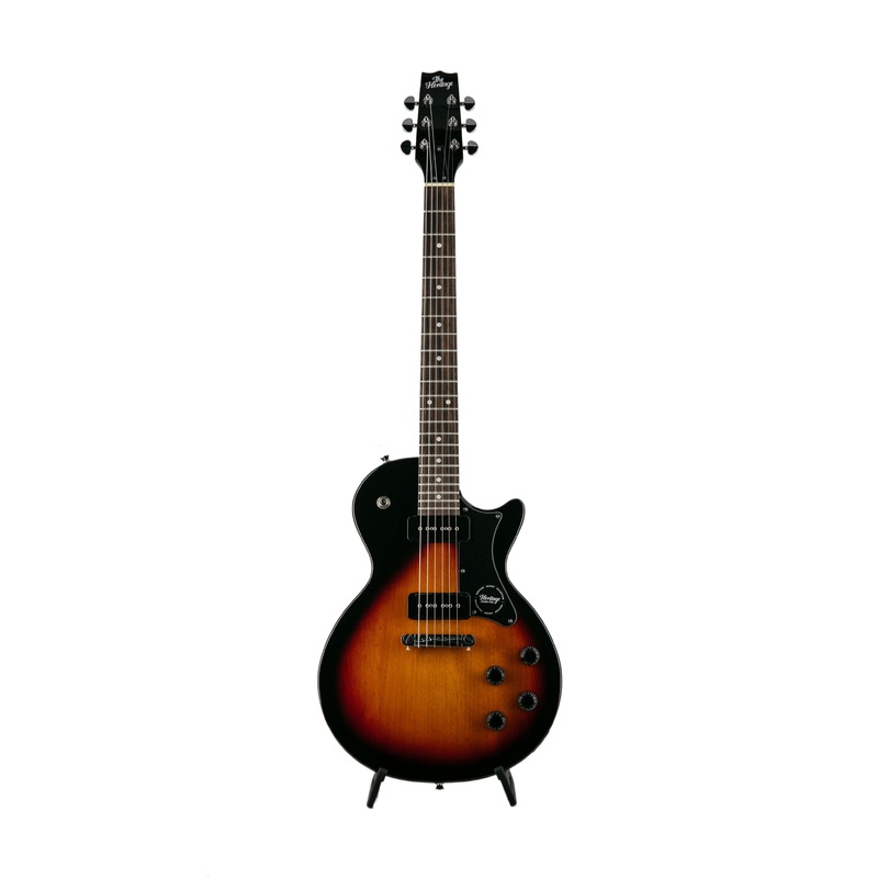 Ascent Collection H-137 P90 Electric Guitar, Sunburst