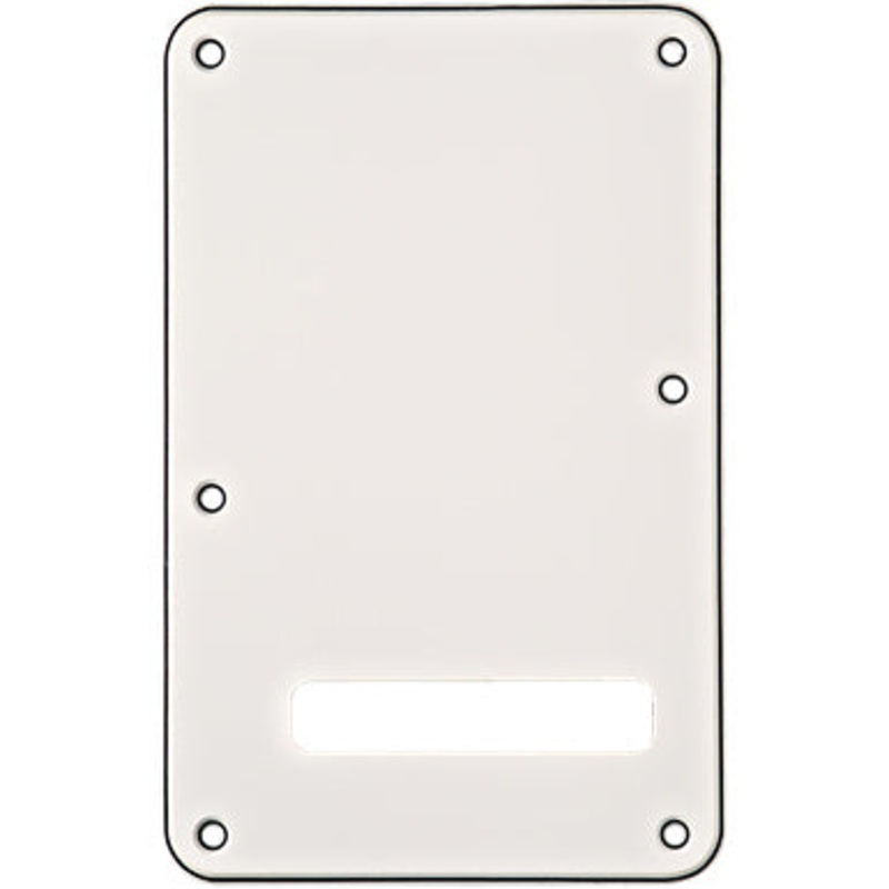 Fender Backplate, Strat, 3-Ply, W/B/W