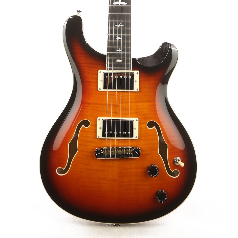 PRS SE Hollowbody II Tricolor Sunburst