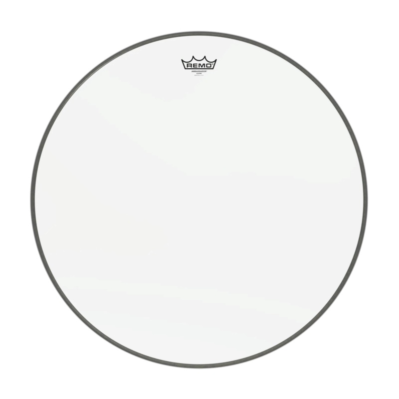 Remo 24" Clear Ambassador Bass Drumhead