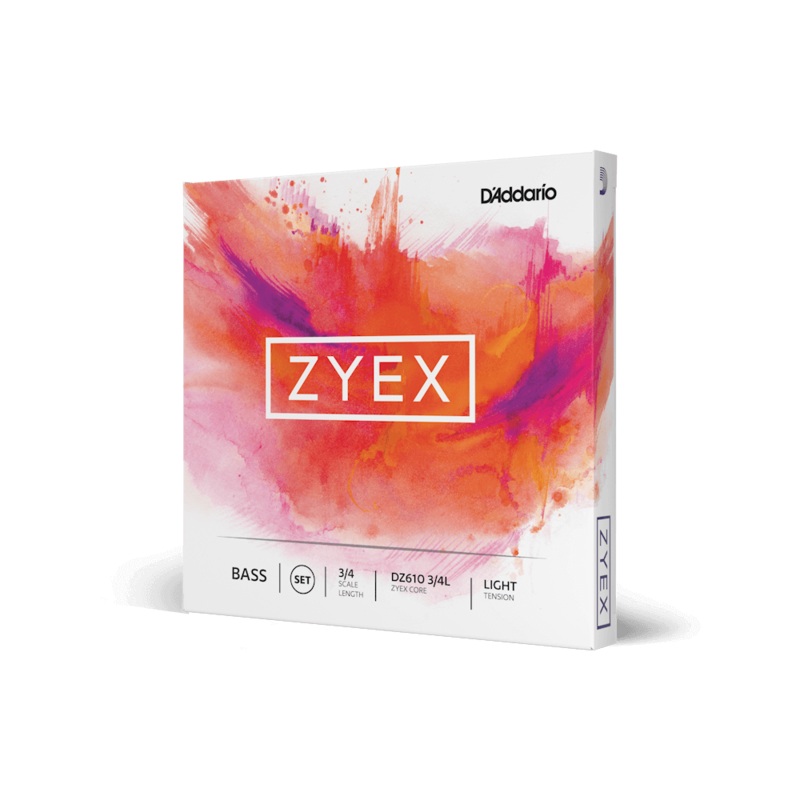 Zyex Bass String Set, 3/4 Scale, Light Tension