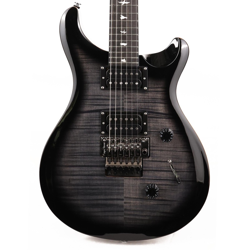PRS SE Custom 24 Floyd Charcoal Burst