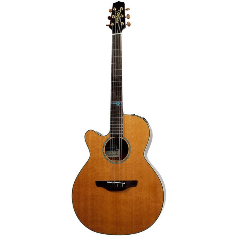 Takamine Legacy Series "Sante Fe" Left Handed NEX AC/EL Guitar with Cutaway in Natural Gloss Finish