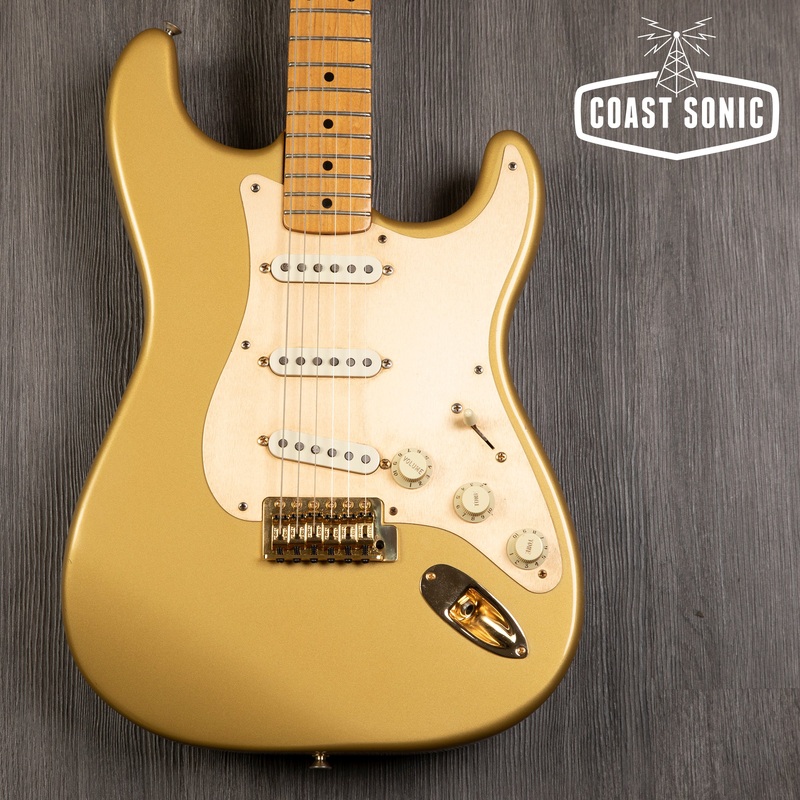 2004 Fender 50th Anniversary Classic 50's Stratocaster Aztec Gold