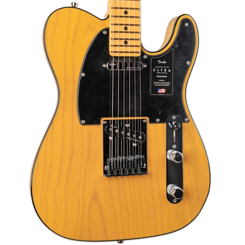 FENDER AMERICAN ULTRA TELECASTER MAPLE FINGERBOARD BUTTERSCOTCH BLONDE