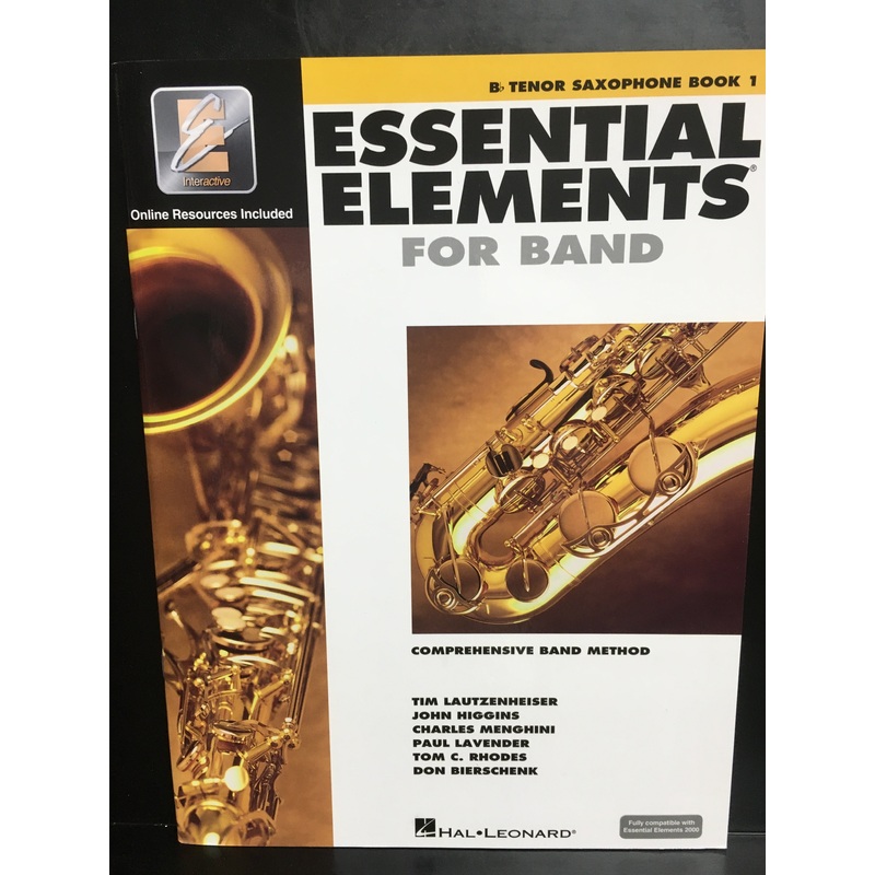 Hal Leonard Essential Elements for Band Bb Tenor Saxophone Book 1