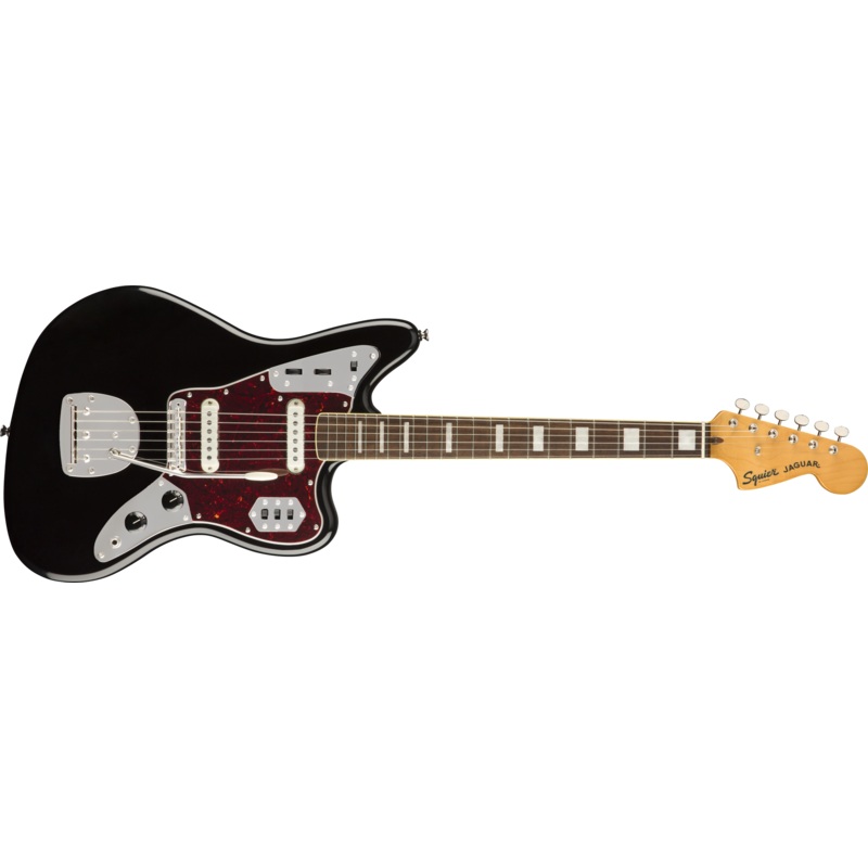 Squier Classic Vibe 70s Jaguar, Laurel Fingerboard, Black