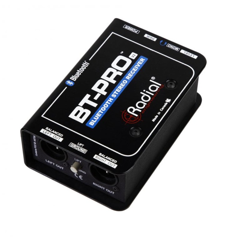 Radial BT-Pro V2 Bluetooth Wireless Receiver Direct Boxes