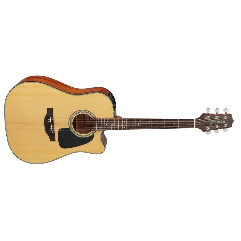 Takamine GD10CE-NS Dreadnought Cutaway, Natural Spruce Top, Mahogany Back w/ TP-4T Pickup