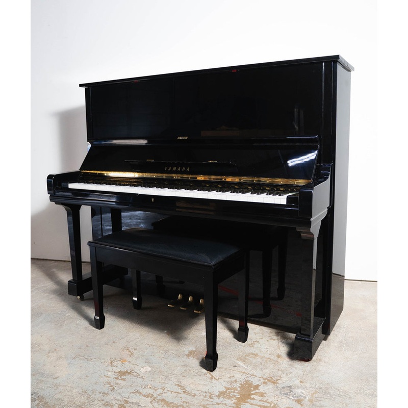 1978 Yamaha U3H 52" Upright Piano | Polished Ebony | SN:H2782324 | Used