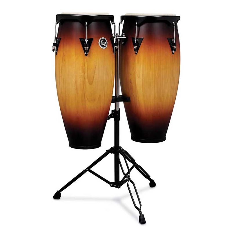 Latin Percussion City Series Conga - Vintage Sunburst, 2-pack