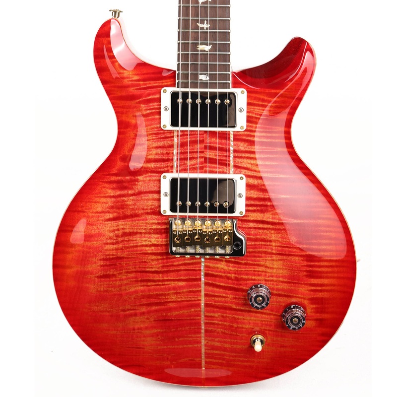 PRS Santana Retro Wood Library Brazilian Rosewood Fretboard Blood Orange