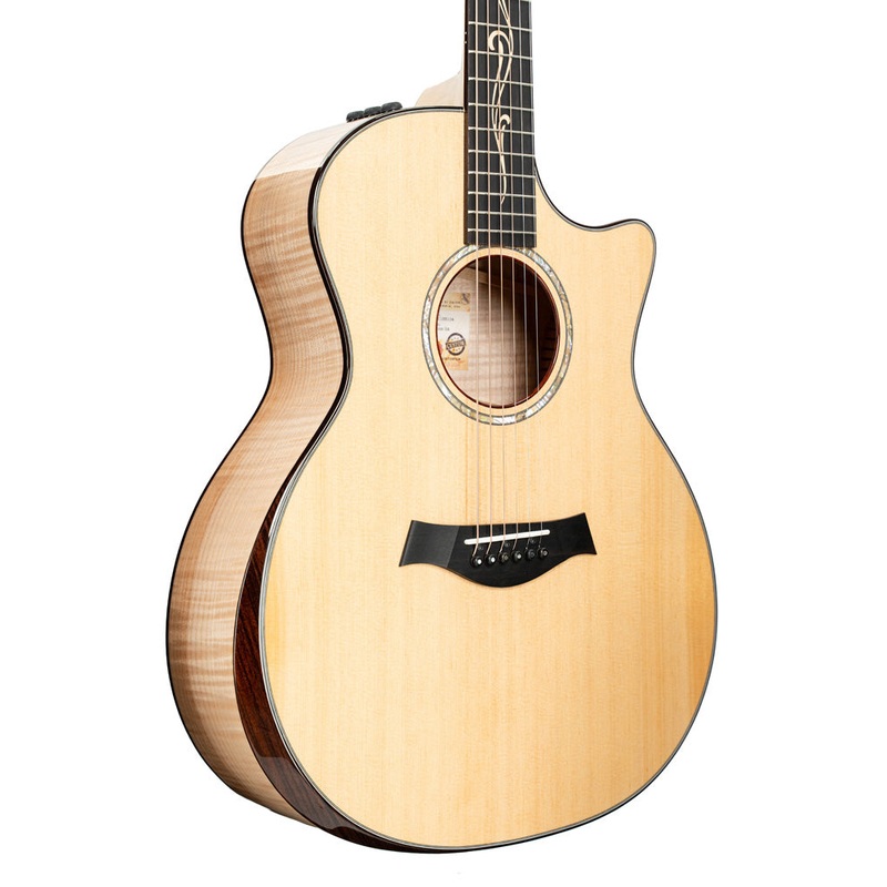 Taylor Custom Grand Auditorium Port Orford Cedar/Heartwood Maple Acoustic-Electric Guitar