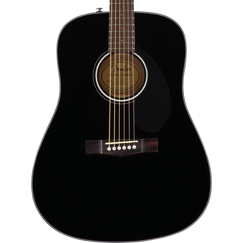 Fender CD-60S Acoustic Guitar Black