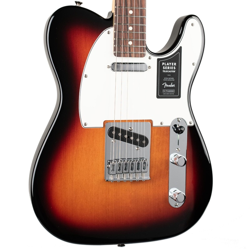 FENDER PLAYER TELECASTER PAU FERRO - 3 TONE SUNBURST