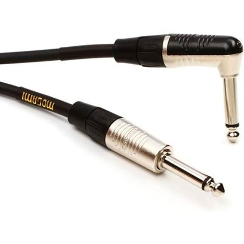 Mogami CorePlus Instrument Cable Right and Straight Angles (20 Foot)