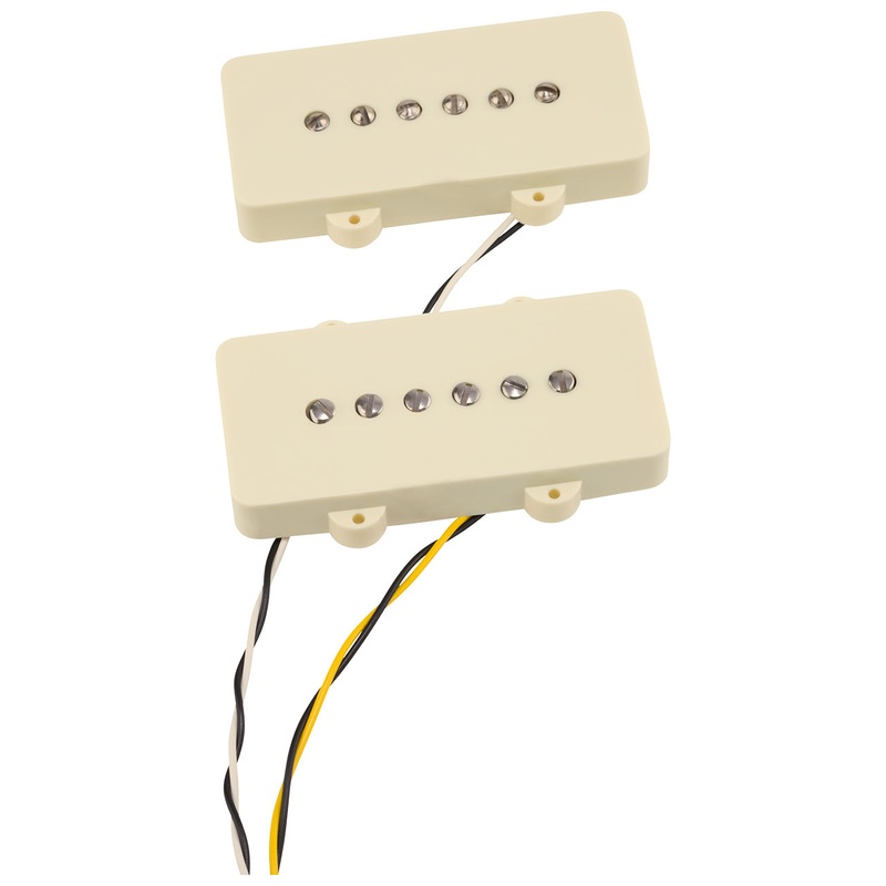 Used Fender CuNiFe/Cobalt Chrome Jazzmaster Pickup Set