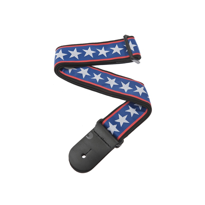 Woven Guitar Strap, Stars & Stripes