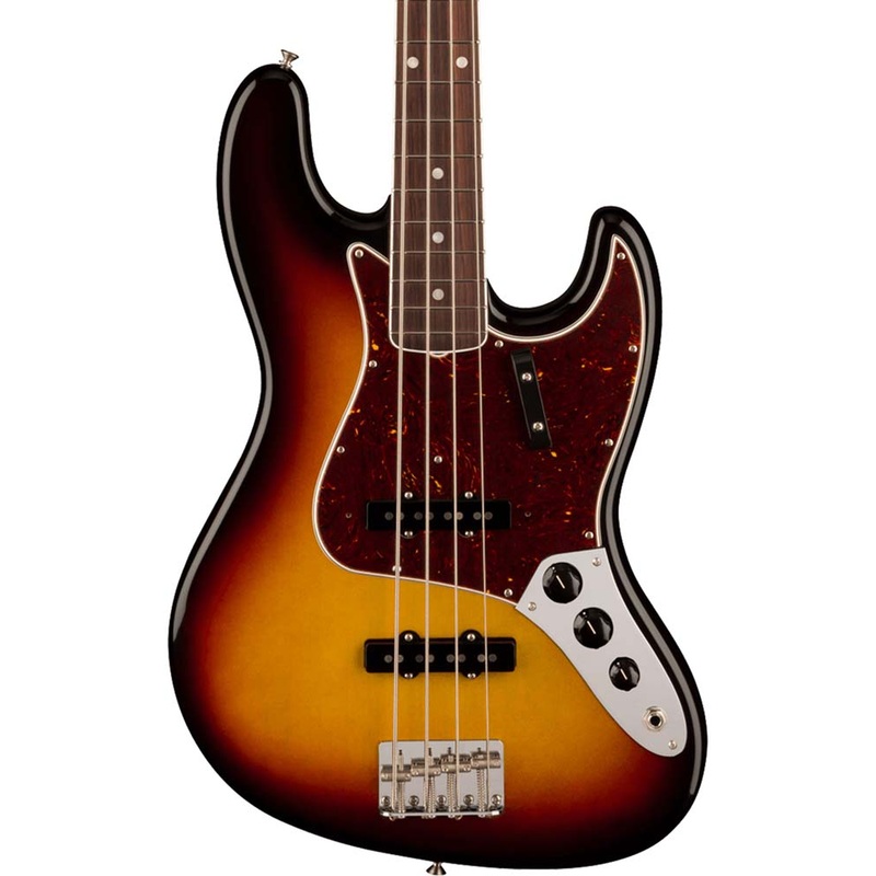 Fender American Vintage II 1966 Jazz Bass, Rosewood Fingerboard - 3-Color Sunburst