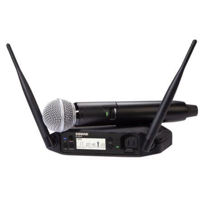 Shure GLXD24+/SM58 Digital Wireless Handheld System with SM58 Vocal Microphone