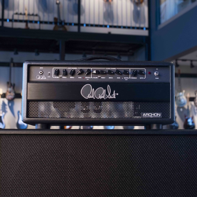 USED PRS ARCHON 50 WATT HEAD WITH FOOTSWITCH