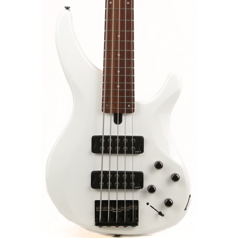 Yamaha TRBX305 5-String Bass White Used