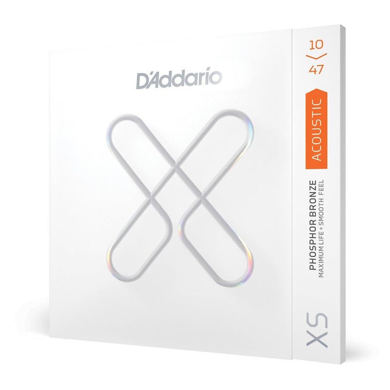 D'Addario XSAPB1047 Extra Light Acoustic Guitar Strings 10-47