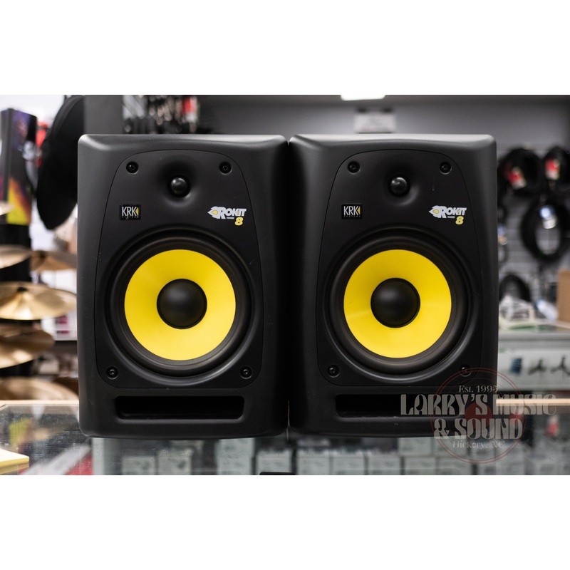 KRK Rockit 8 Studio Monitors - USED
