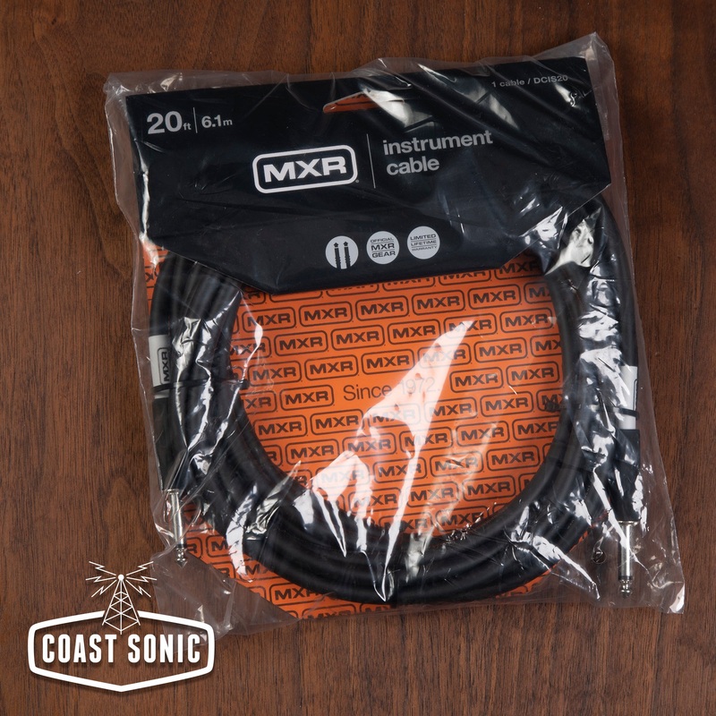 MXR DCIS20 Standard Instrument Cable 20' Straight/Straight