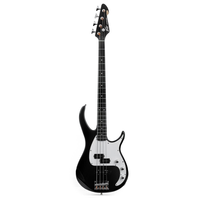 Peavey Milestone Series 4 String Bass Guitar in Black