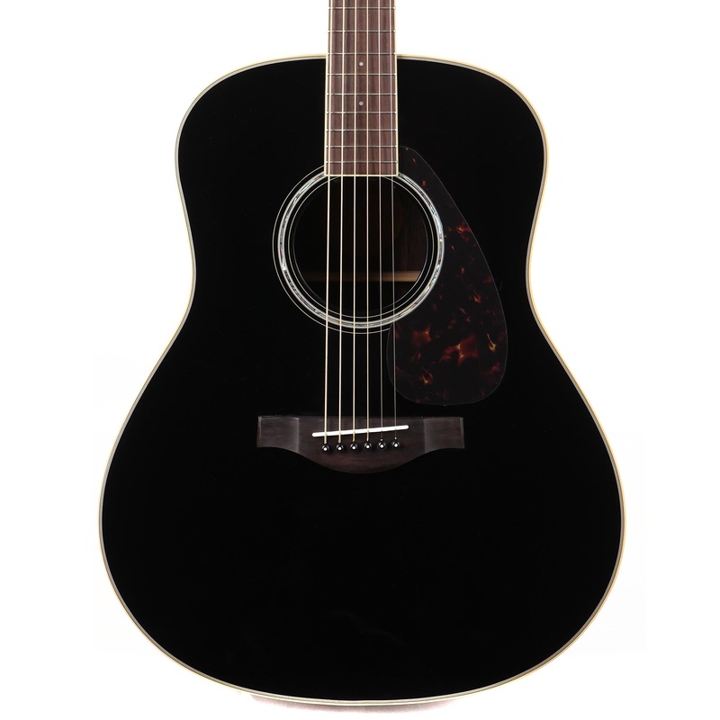 Yamaha LL6 ARE Jumbo Acoustic-Electric Black