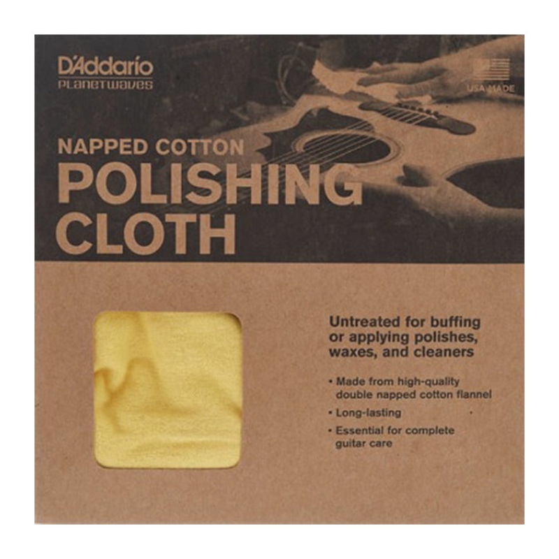 Used D'Addario Untreated Polish Cloth