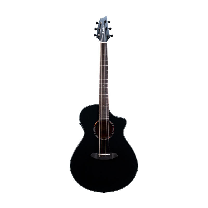 Breedlove Eco Discovery S Concert CE Acoustic-Electric Guitar - Black - DSCN28CEEUAM