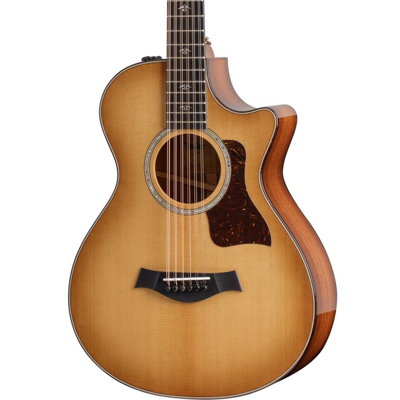 Pre-Owned Taylor 552ce 12-String Grand Concert Spruce/Ironbark Acoustic-Electric Guitar - Tobacco Sunburst