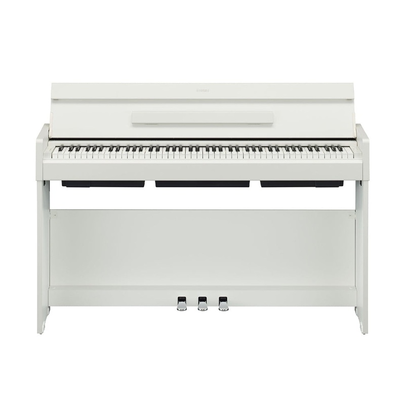 Pre-Owned Yamaha Arius YDP-S35 Slim 88-Note Console Digital Piano-White Walnut | Used