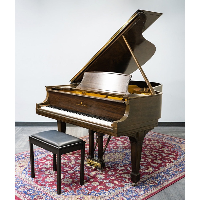 Steinway & Sons L WAL Grand Piano | Satin Brown | SN: 259149 | Used