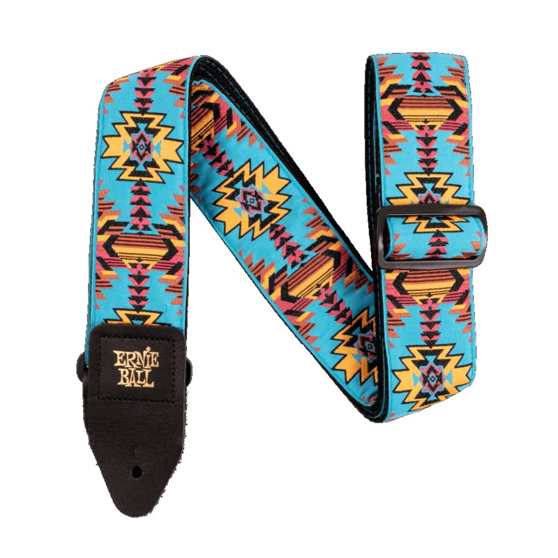 Ernie Ball 5323 CLASSIC JACQUARD GUITAR STRAP/BASS STRAP - ALBUQUERQUE NOON