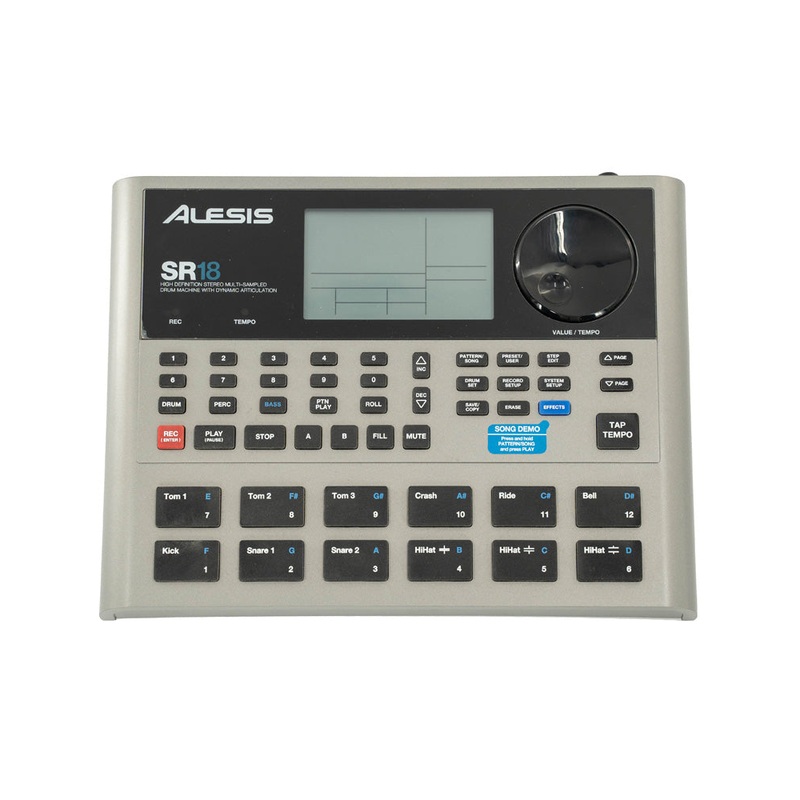 Pre-Owned Alesis SR18 Drum Machine | Used