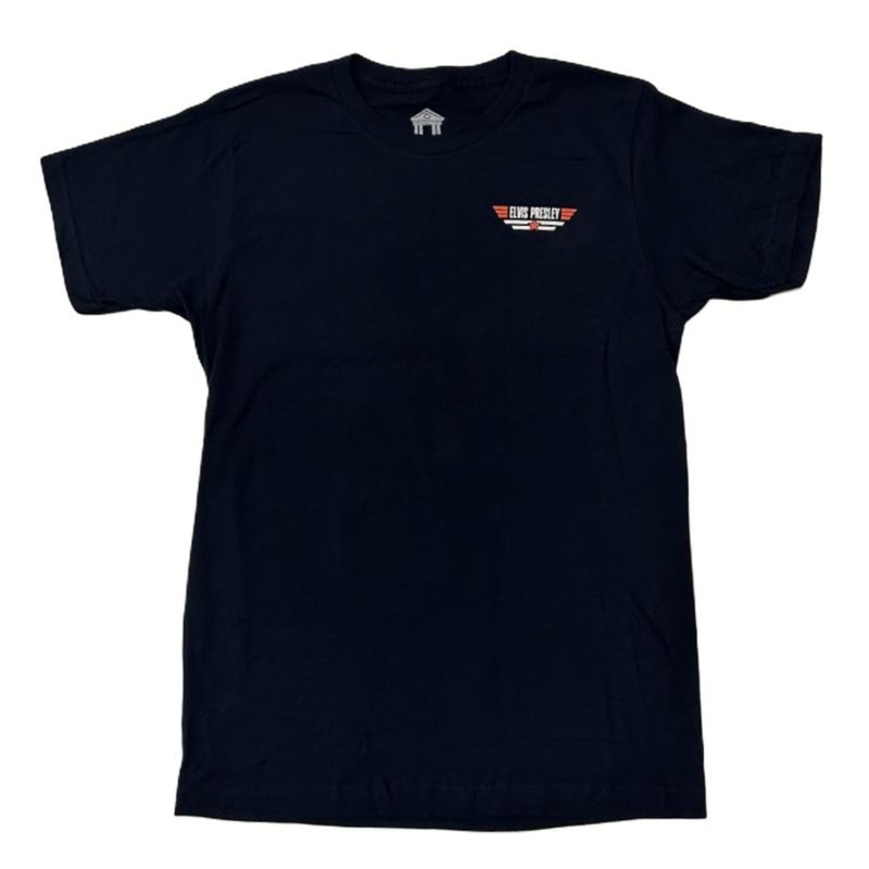 Graceland Air Stripe Logo T-Shirt NAVY