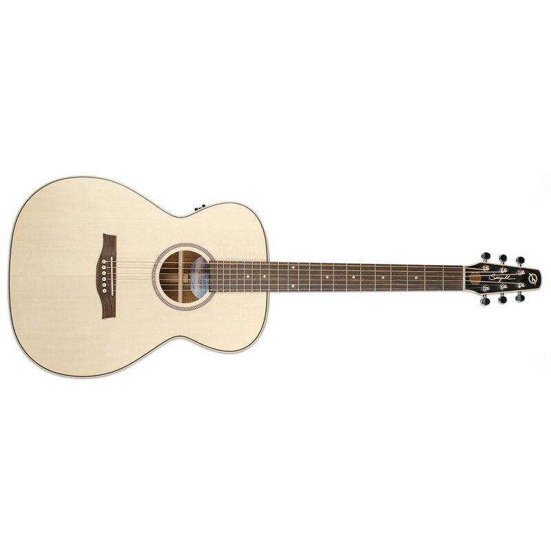 SEAGULL MARITIME CONCERT HALL SOLID WOOD SERIES SEMI GLOSS WITH QIT PICKUP