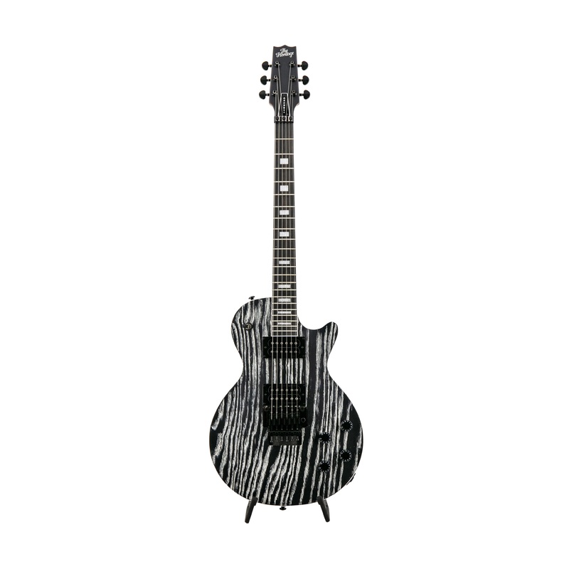 Ascent+ Collection Limited Edition H-150 Ash Top FR Electric Guitar, Matte Black