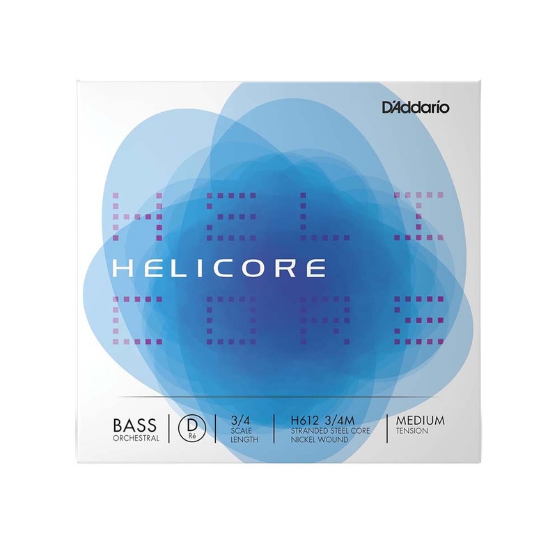 D'Addario Helicore H612 3/4 Scale, Medium Tension Upright Bass D String