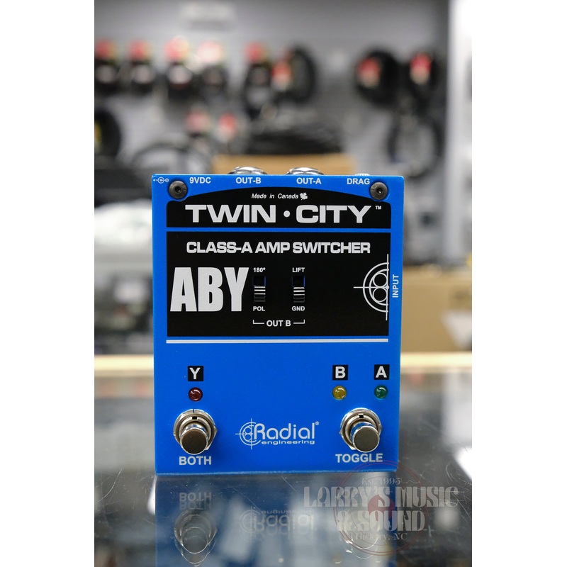Radial Engineering Twin-City Active ABY Switch