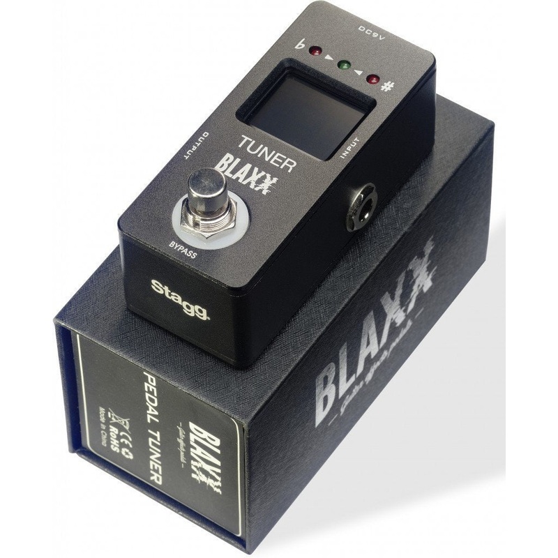 Stagg BX-TUNER BLAXX Series Auto-Chromatic Tuner Pedal