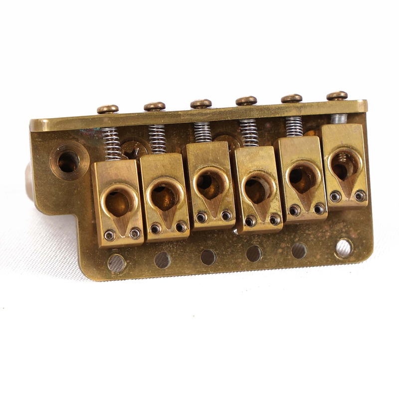1970s Stars-Style Brass Tremolo Bridge