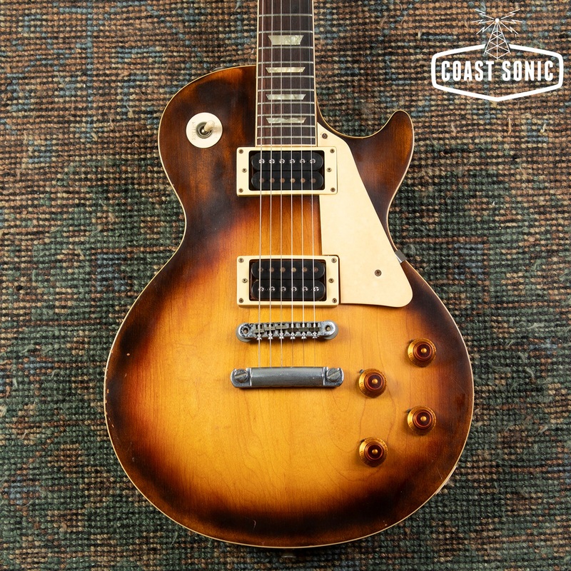 Rare 1977 Burny FLG-90 VOBS Nitro, Les Paul logo Headstock, Made in Japan MIJ
