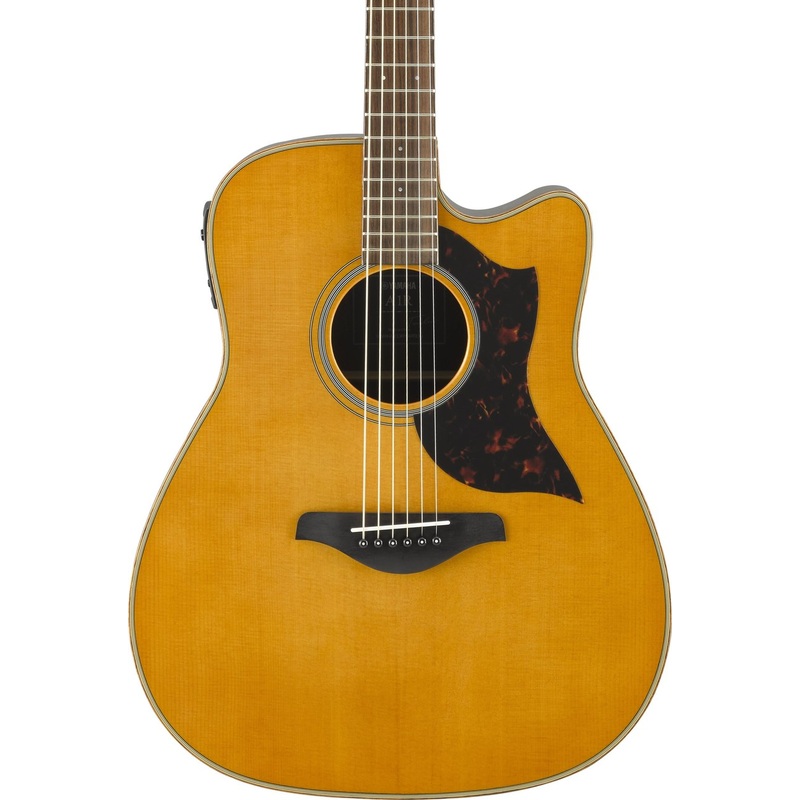 Yamaha A1R Acoustic-Electric Guitar - Vintage Natural